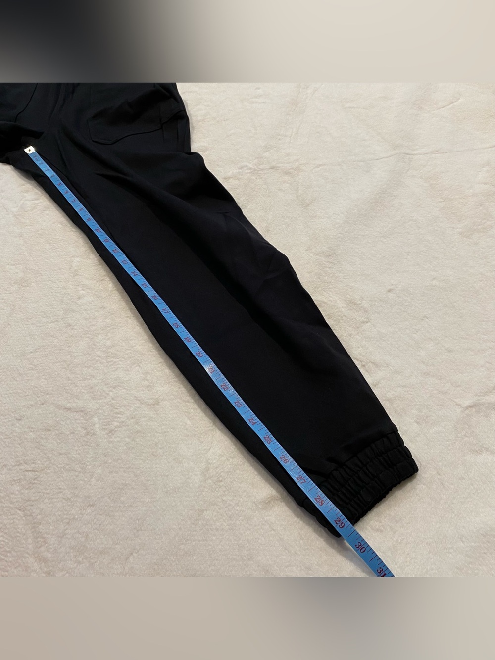 (M) Spanx Perfect Pant Joggers Black Medium Ponte Business Casual Pull-on - Picture 6 of 15